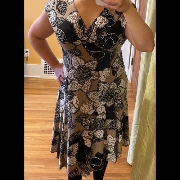 Jones New York print dress size 12 - Picture 2 of 6